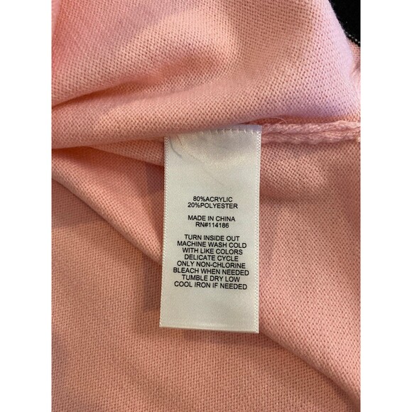 NEW Juicy Couture Sweater Size XXL 2X
Cropped Pullover Crewneck Pale Soft
Pink - Picture 8 of 12